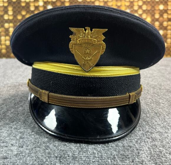 LEE UNIFORMS Other - Vintage 1970s Allen Military Academy Cadet Dress Uniform Hat Cap Lee Uniform